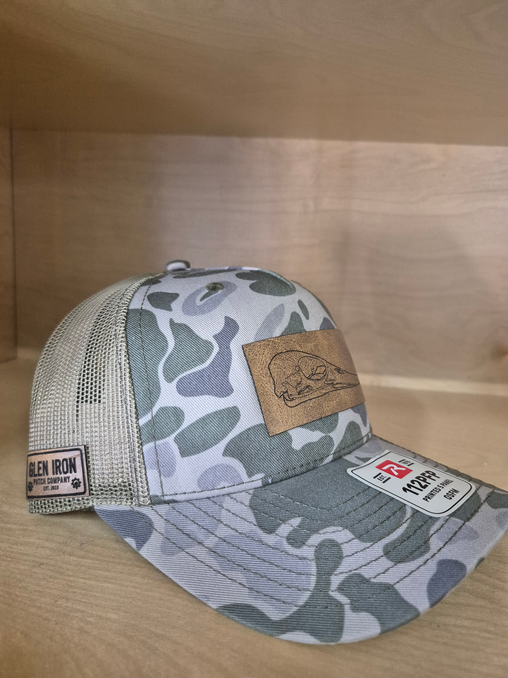 DUCK SKULL Richardson 112 Marsh Camo/Khaki